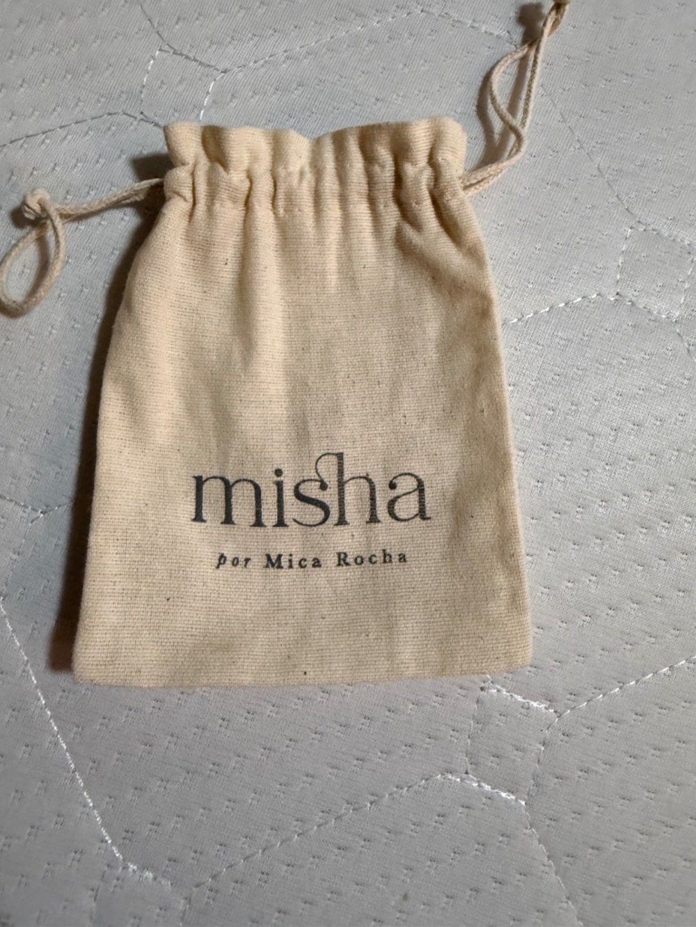 Misha by Mica Rocha Small Drawstring Jewelry Dust Bag Pouch